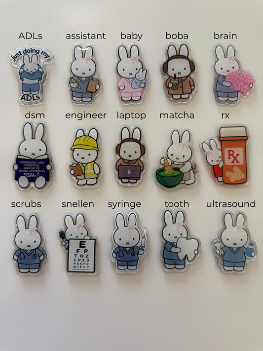 bunny badge reels