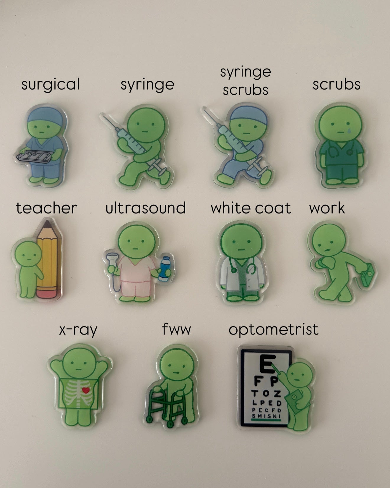 green guy career badge reels