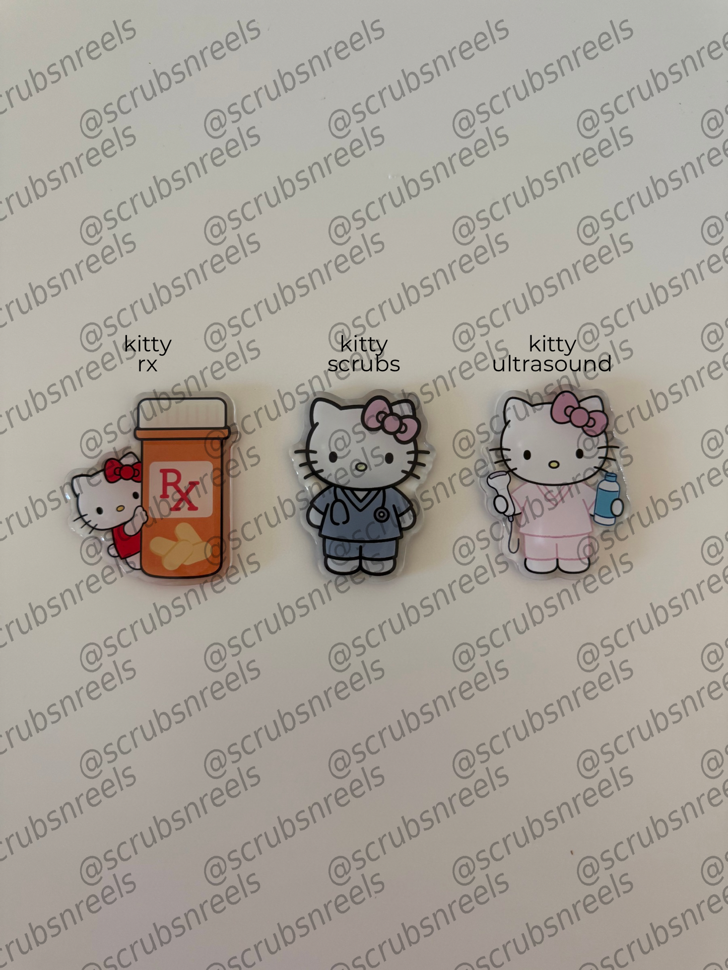 kitty badge reel