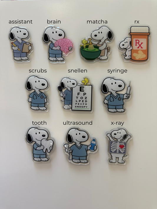 snoopy badge reels