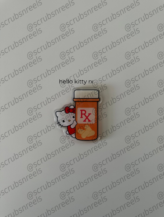 kitty badge reel