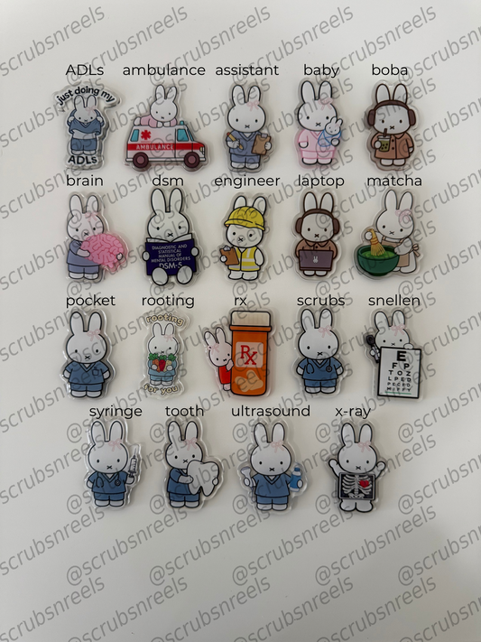 bunny badge reels